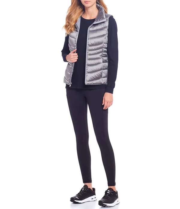 The North Face Aconcagua Vest II - Women's Shiny Mid Grey, M