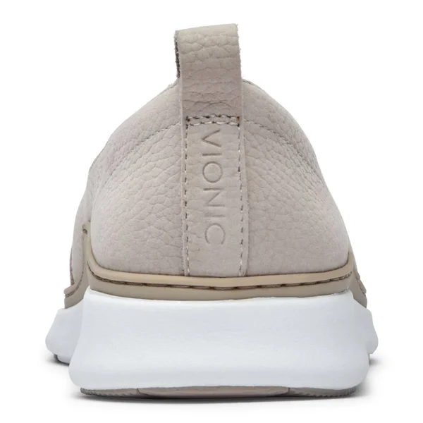 Women's Vionic Roxan Perforated Slip-On 9 M - Light Grey