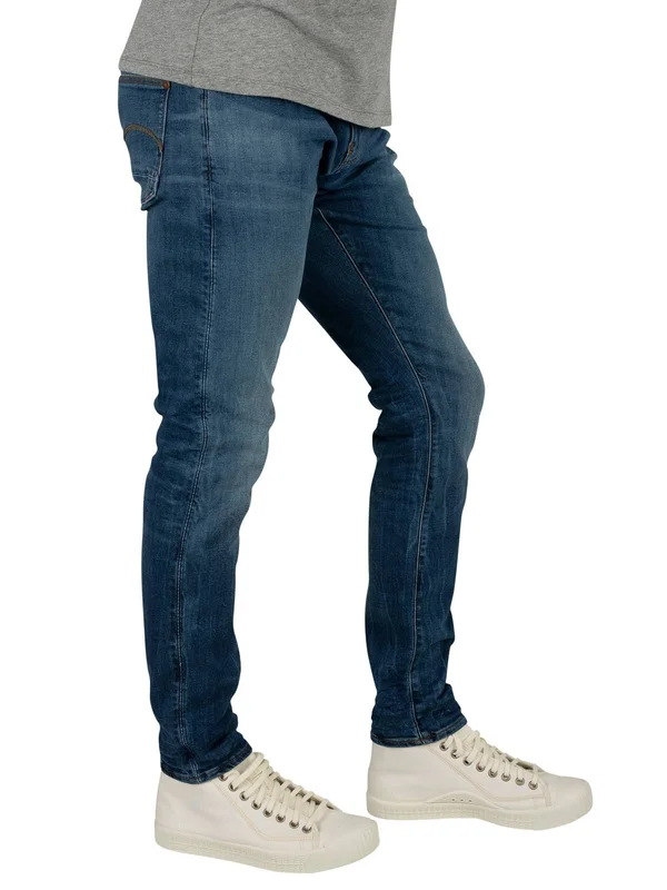 G Star Raw Revend Skinny Jeans Blue