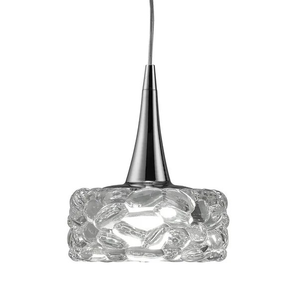 Mantra O2 Pendant 3 Light E27 Line Large, Polished Chrome Hanging Pendant Lights M3931