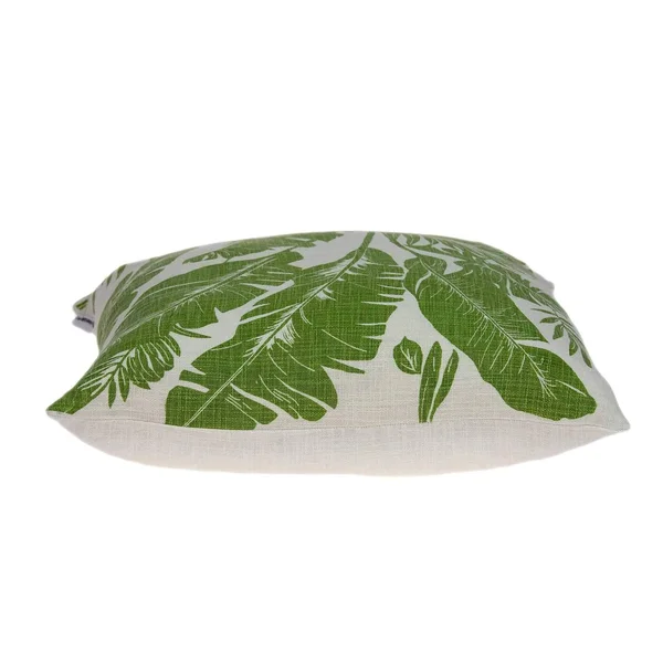 20x22 x 7x22 x 20x22 Tropical Green Pillow Cover with Poly Insert