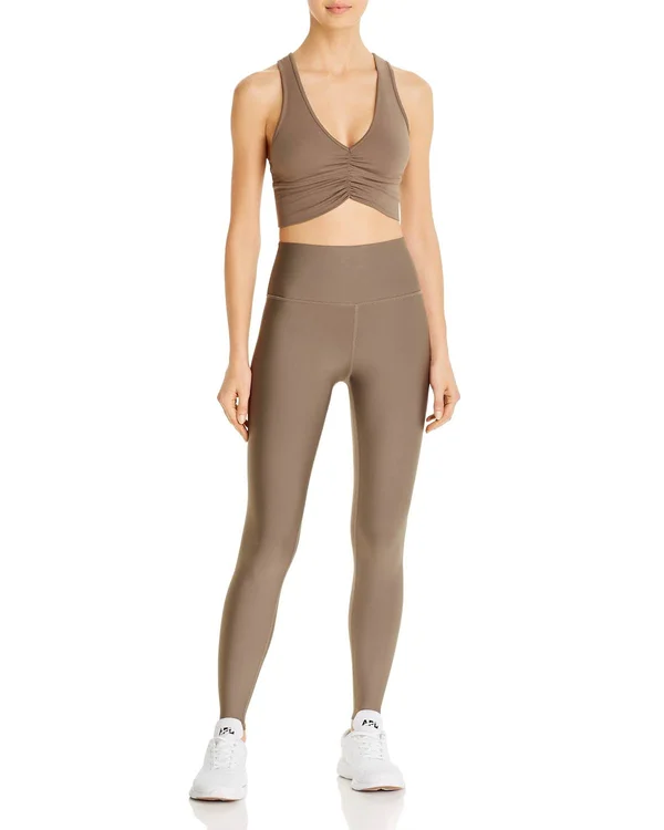Alo Yoga, High-Waist AirLift Legging in Deep Jade, Size: Large