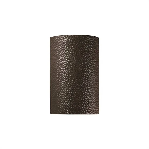 Justice Design CER-1260-HMCP Ambiance - Large Cylinder Closed Top Wall