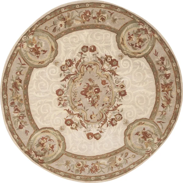 Safavieh Empire EM414C 7&6x22 x 9&6x22 Ivory - Light Grey Area Rug