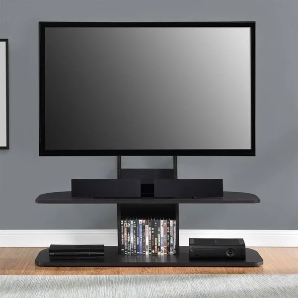 Beaumont Lane 65x22 TV Stand with Mount in Black - BL-4754-555761