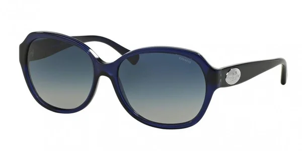 Coach HC8150 Square Sunglasses - 59-16-140, 534213-BLACK/WILD Beast