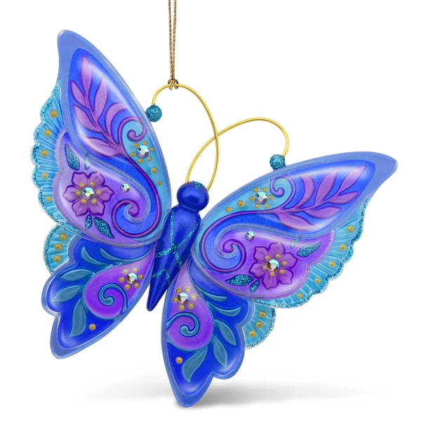 Hallmark Brilliant Butterflies Ornament, 4.3 x 4.4 x 0.6 inches