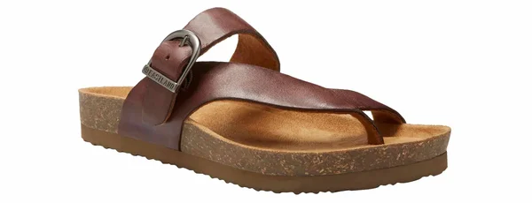 Eastland Women's Shauna Thong Sandal Walnut 11