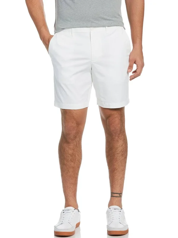 Original Penguin Men's Basic Stretch Shorts - Bright White - Size 33