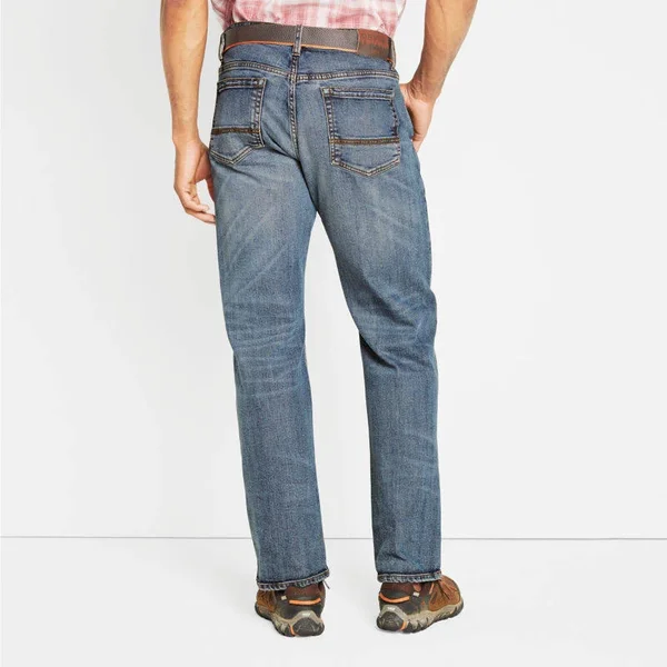 Men's 1856 Stretch Denim Jeans - Shore Wash, Size 40, Orvis