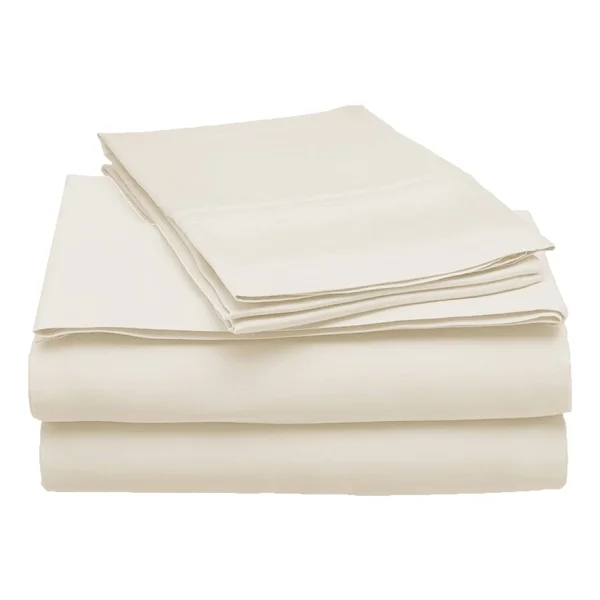 Miranda Haus Modal Beechwood 300-Thread Count Bed Sheet Set - Ivory - California King