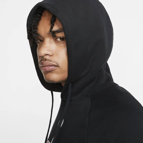 Jordan Jumpman Classics Fleece Hoodie Black/White Size XXL