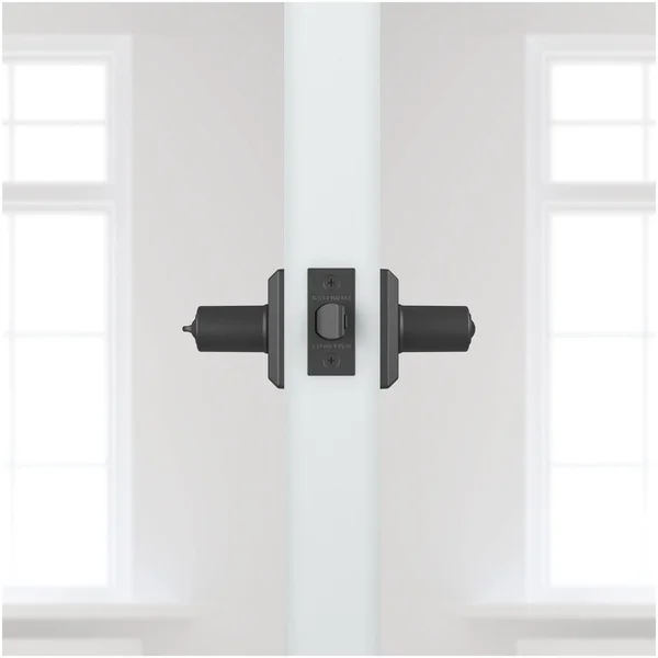 Baldwin EN.FED.TSR Keyed Entry Federal Leverset Single Cylinder ;Polished Brass