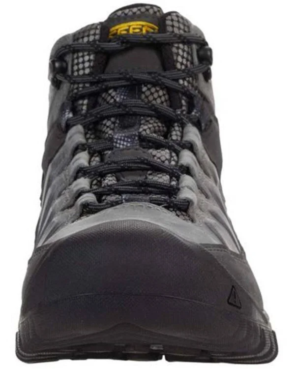 Keen Men's Targhee III Mid WP Hiking Boot Drizzle/Keen Yellow 11
