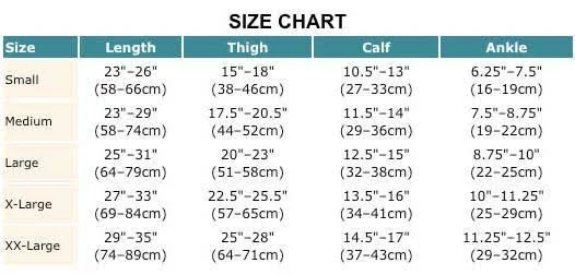 Therafirm TF741 20-30 mmHg Thigh High Open Toe - Black - XXL