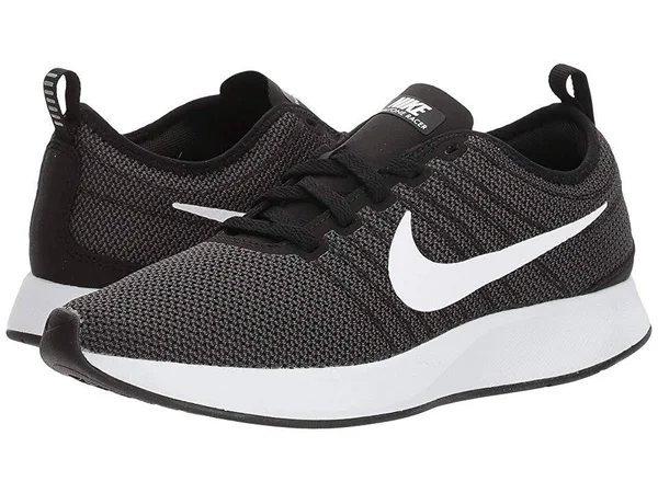 Nike Women's Dualtone Racer Running Shoe, Size: 5.5, Black