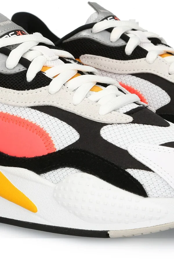 Puma RS - X3 Puzzle Sneakers White, Lava, Blac