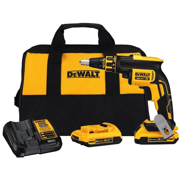 DeWalt DCF620D2 20V Max XR Li-ion Brushless Drywall Screwgun Kit