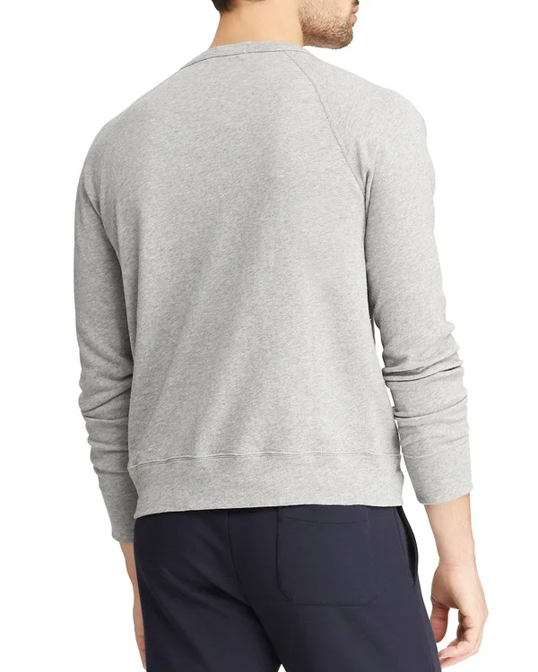 Polo Ralph Lauren Men's Cotton Spa Terry Sweatshirt - French Turquoise