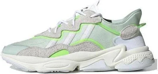 Adidas Ozweego &Dash Green& Dash Green/Cloud White/Signal Green Marathon Running Shoes/Sneakers EF4288 (Size: US 5.5)
