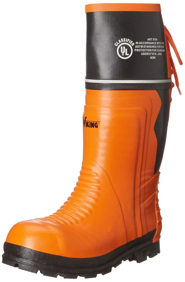 Viking vw64-1 Class 2 Chainsaw Boot - Orange - 7