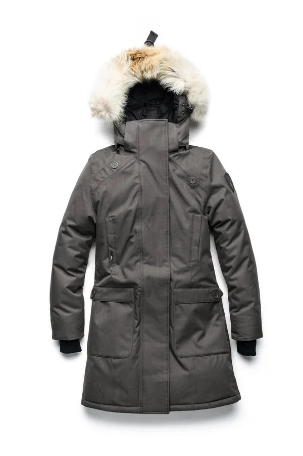 Merideth Ladies Parka - Chalk, Xxs