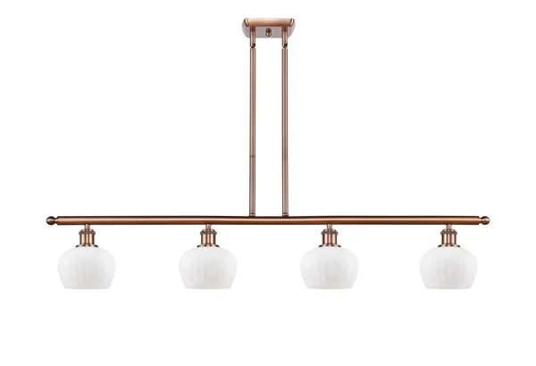 Innovations Lighting 516-4I-AC-G91 Fenton - 4 Light Island Antique