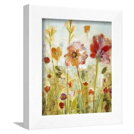 Sunspots II Framed Print Wall Art by Jill Martin - Size: 9 x 12, White