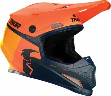 Thor Sector Helmet - 2021 Racer SM Black/Charcoal