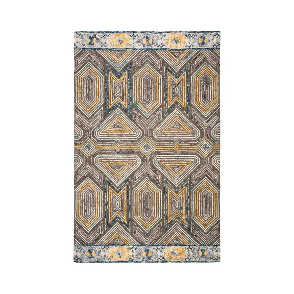 Safavieh Trace Rug Collection TRC518F - Grey, Beige - 4& x 6&
