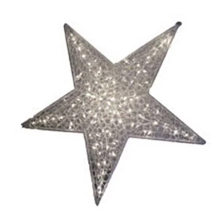 J Hofert 4735-t Light LED Star Spun Glass 24in (Case of 2) - Size: One Size