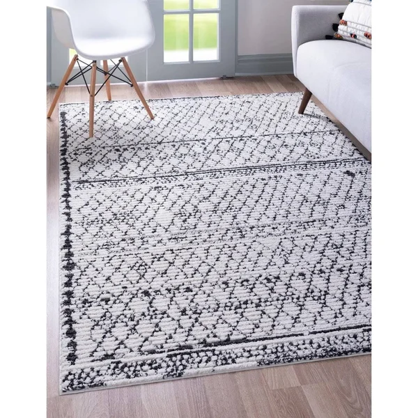 Unique Loom Atlas Morocco Rug - 4& 0 x 6& 0 - Rectangular