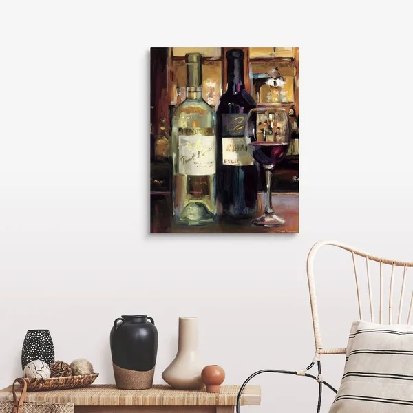 A Reflection of Wine II, Canvas Wall Art, 24x30, Great Big Canvas