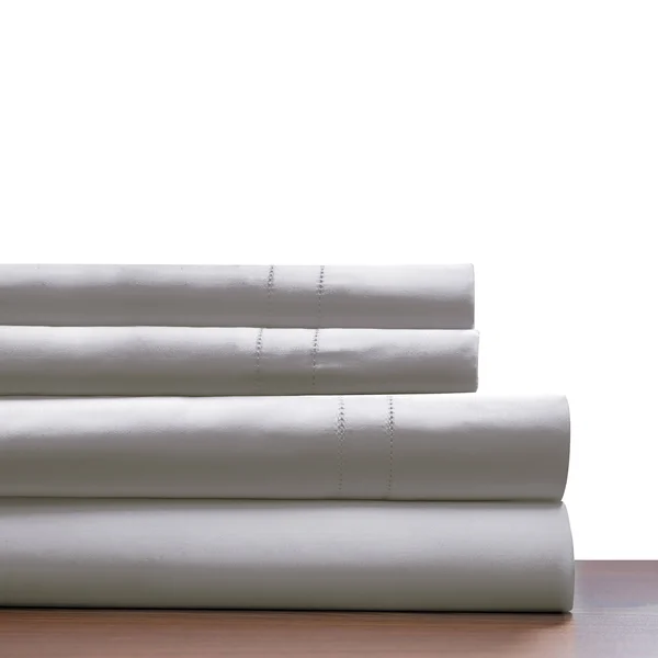 Pointehaven Deep Pocket 620 Thread Count Long Staple Cotton Sheet Set (King - Grey)