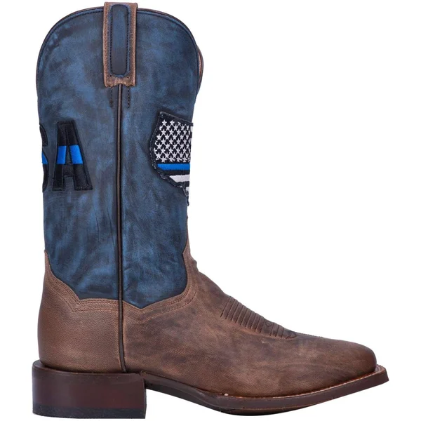 Dan Post Men's Thin Blue Line Western Boots