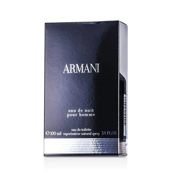 Armani Eau De Nuit by Giorgio Armani 3.4oz Eau De Toilette Spray Men