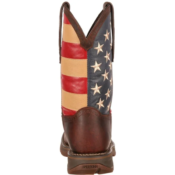 Rebel by Durango Men's Flag Steel Toe Western Boots