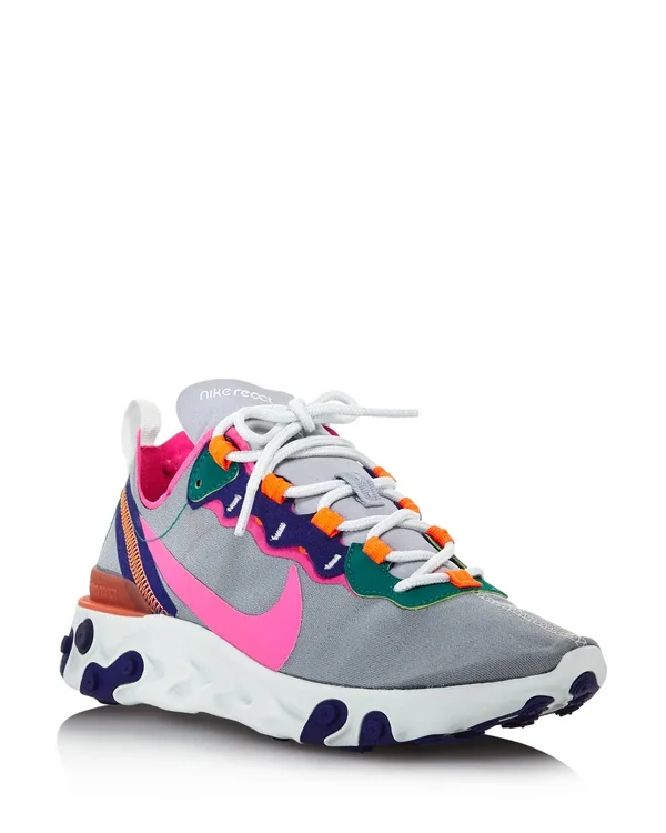 Women's Nike React Element 55 Shoes, Size: 10.0, Pink