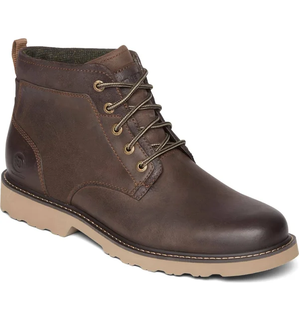 Dunham Jake Plain Toe Boot 8 Men's Dark Brown