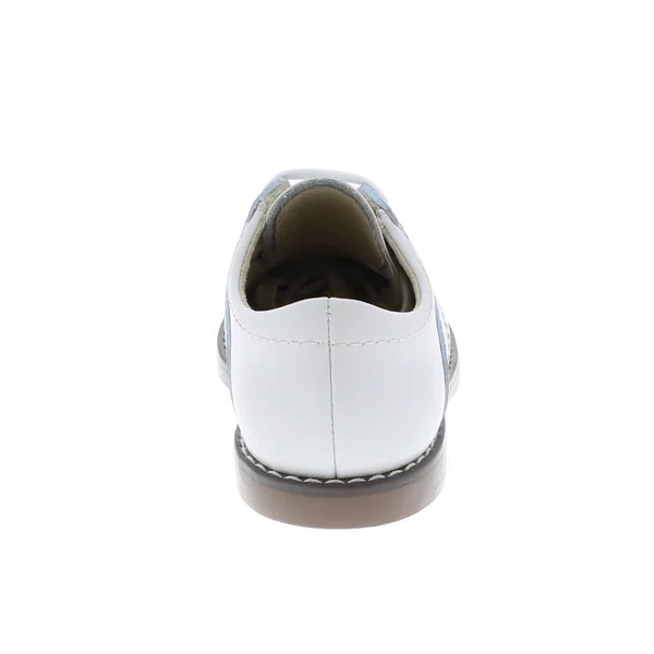 Footmates Cheer 3 (Infant/Toddler/Little Kid) Kids Shoes White/Light Blue : 8.5 Toddler M/W