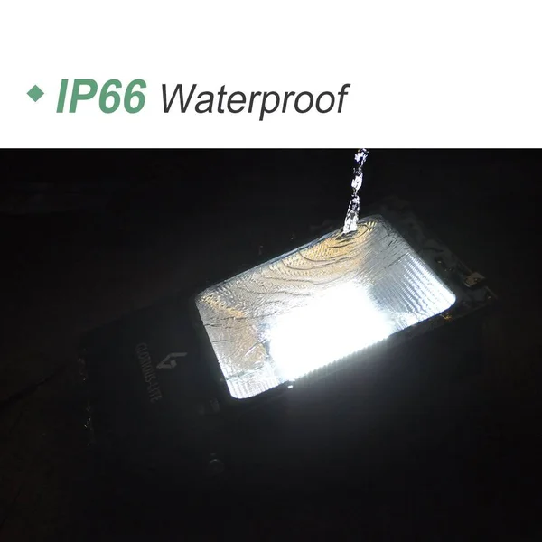 GLORIOUS-LITE LED Flood Light, 150W(750W Halogen Equiv), IP66 Waterproof LED Work Light, 6500K Daylight White, 11000lm, 110V, Outdo