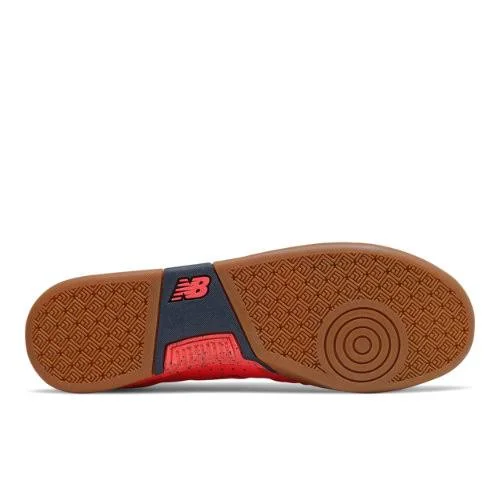 New Balance Men's Audazo V5 Pro Indoor Soccer Shoes - Coral/Black
