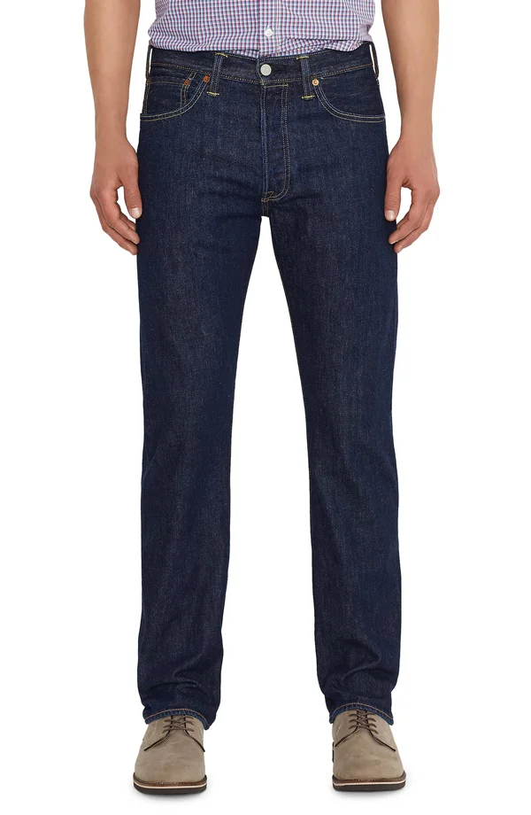 Levi&s 501 Original Straight Leg Jeans - Blue - 30 x 32