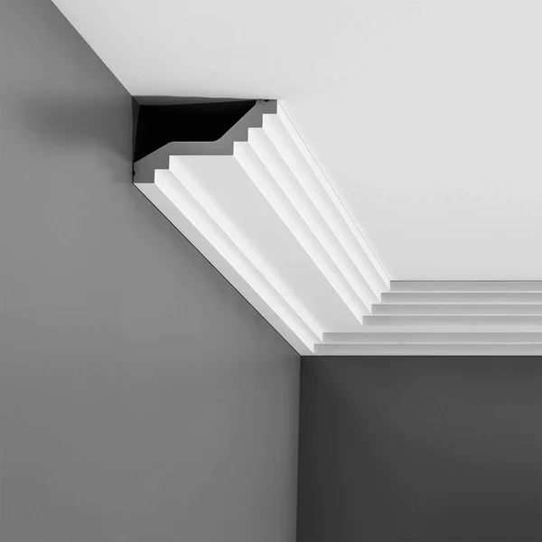 Orac Decor Orac Crown MOULDING 2-3/8-in x 78-in Primed Polyurethane Crown MOULDING in White, C400