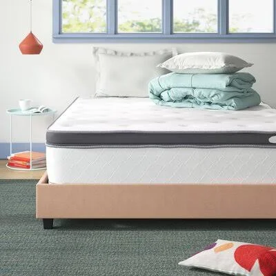 Wayfair Sleep 13x22 Plush Pillow Top Innerspring Mattress Wayfair Sleep Mattress Size: California King
