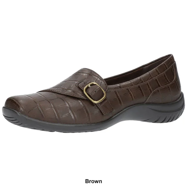 Easy Street Cinnamon - Womens 7 Black Slip on Medium