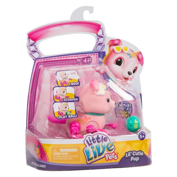 Little Live Pets Lil& Cutie Pups, Shine-Apple