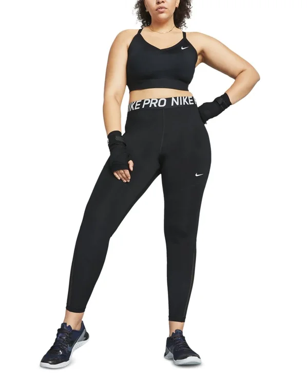 Nike Pro Women's Tights (Plus Size) Size 3X (Black)