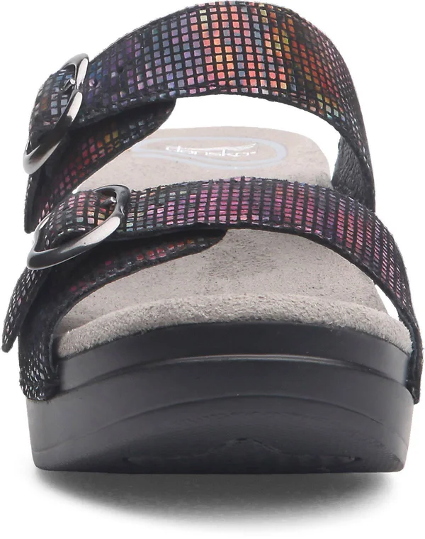 Dansko Women's Sophie Black Stained Glass, 38