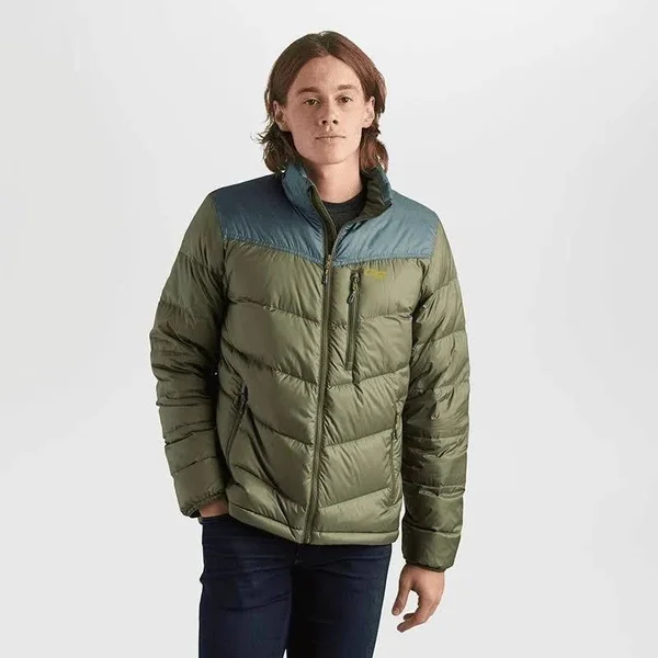 Outdoor Research Men's Transcendent Down Hoody - XL - Storm